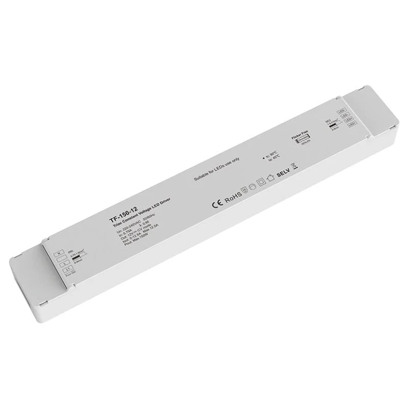 Transformateur LED 220V 12V 150W 12,5A TRIAC Dimmable / Push Dim