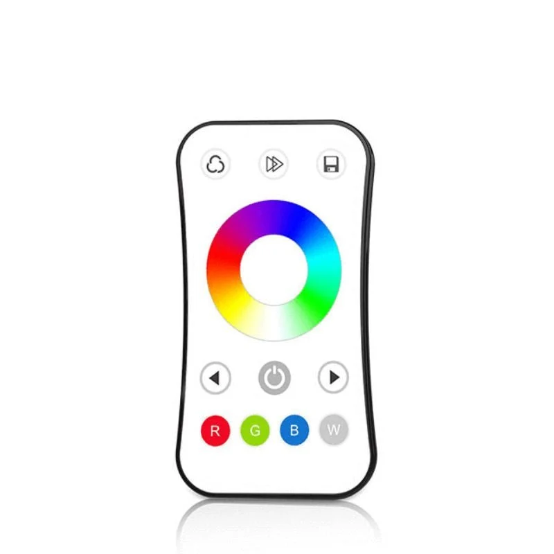Kit Contrôleur LED RGBW RF 12-24V DC avec Télécommande - Blanc