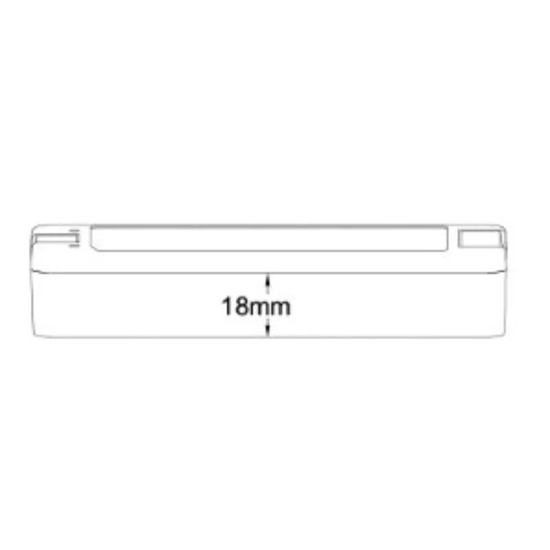 Kit Contrôleur LED CCT RF 12-24V DC Max 10A avec Télécommande - Blanc