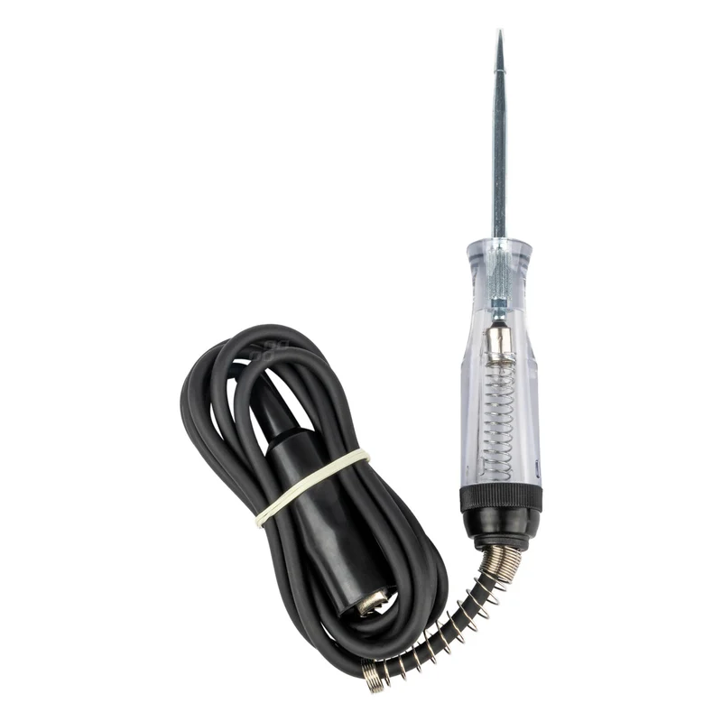 Testeur de circuit robuste avec pince crocodile / 6-24 V
