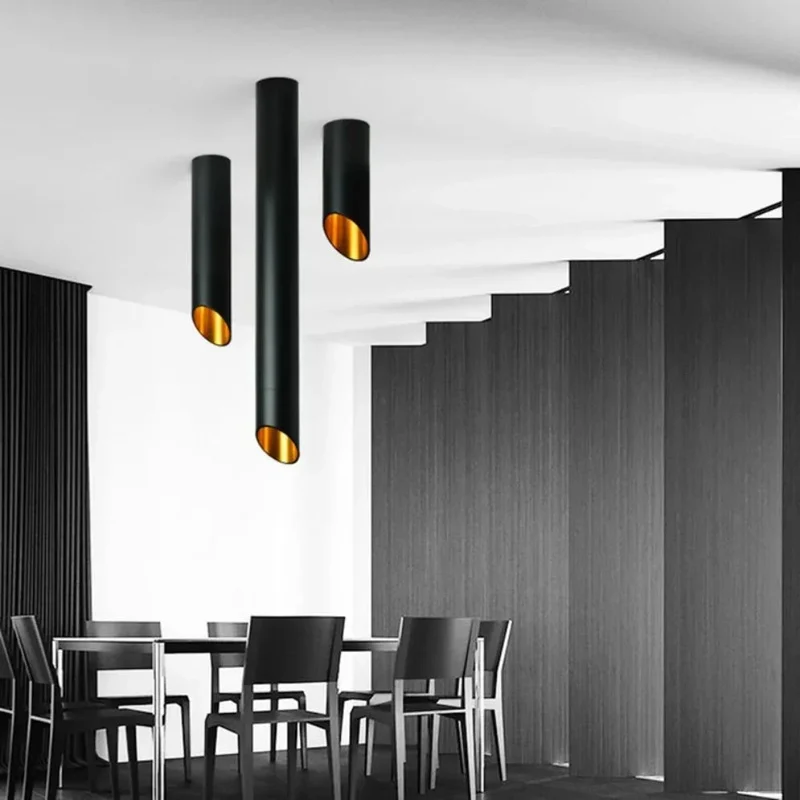 Spot Applique Tube LED – Noir ou Blanc, Ambiance Tamisée Chaleureuse
