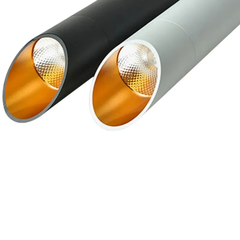 Spot Applique Tube LED – Noir ou Blanc, Ambiance Tamisée Chaleureuse