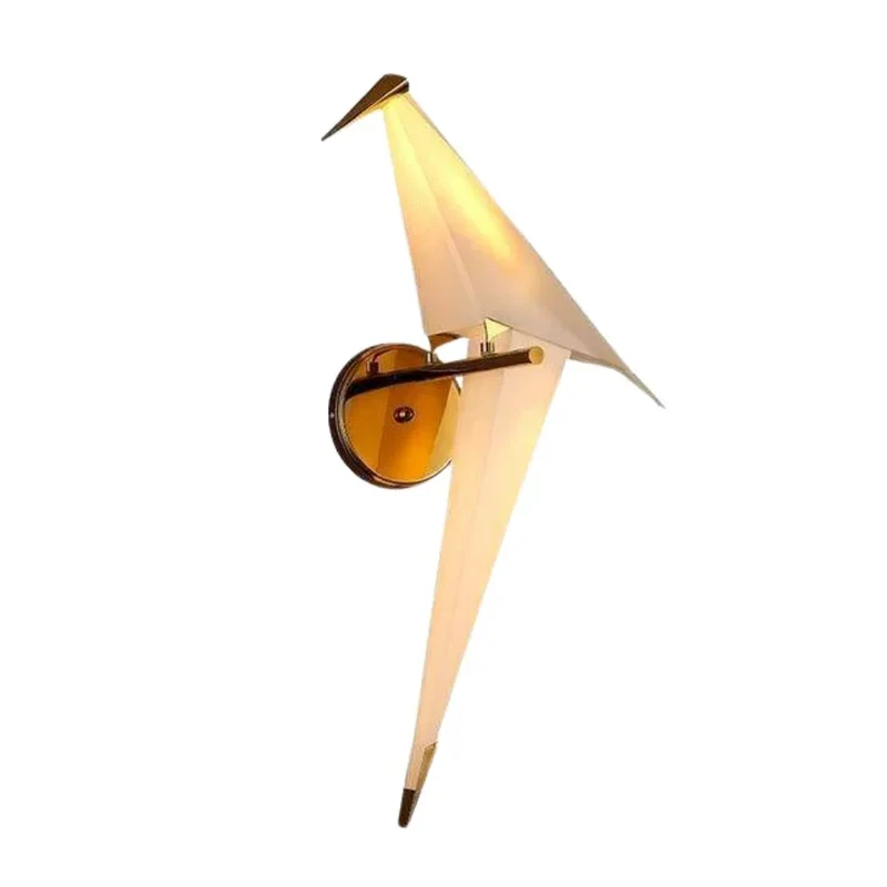 Applique Murale Lit Oiseau Origami – Touche Nature Artistique Unique
