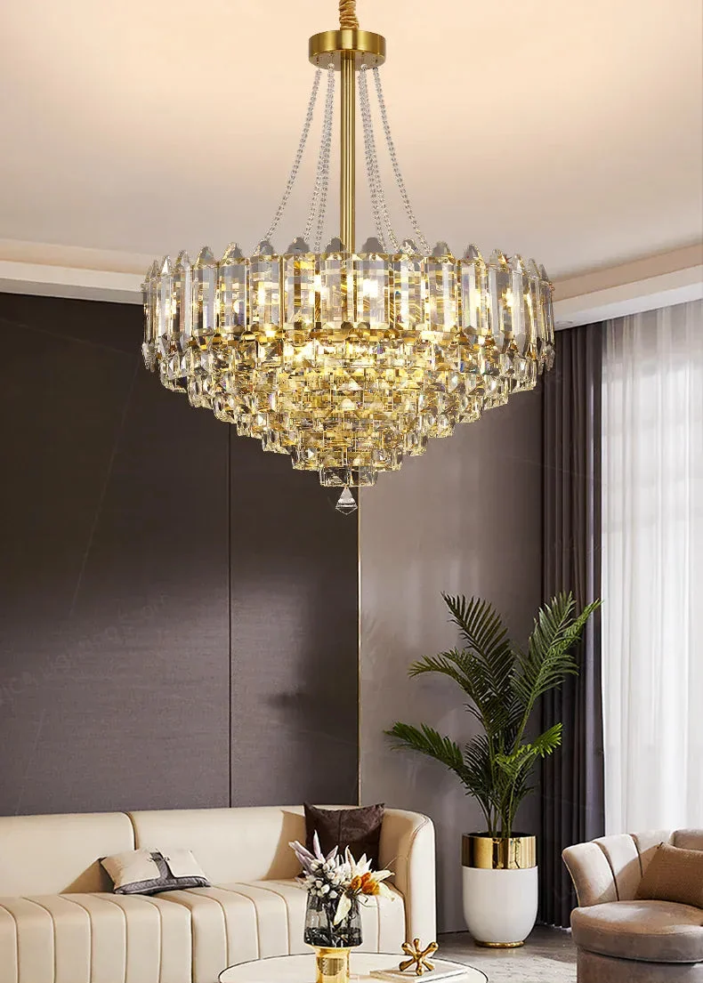 Lustre en Verre Style Luxe 1M