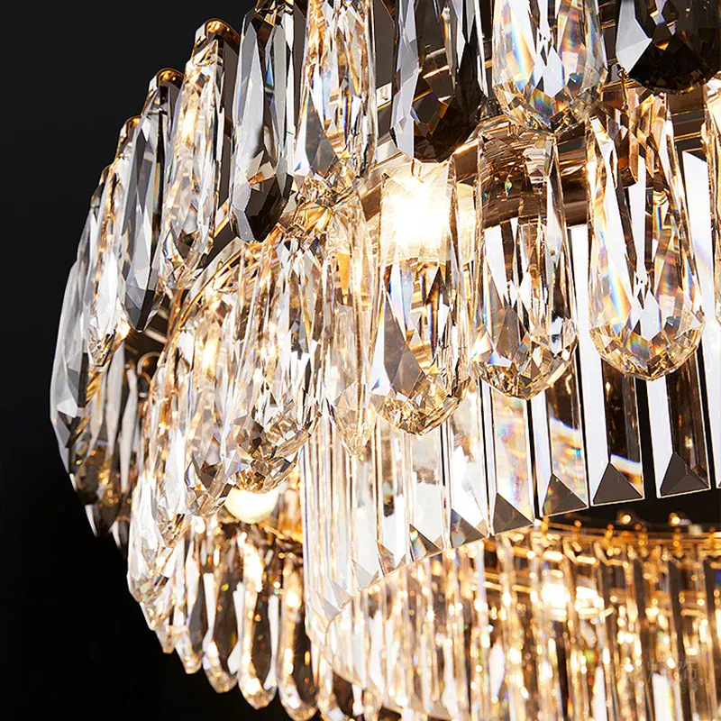 Lustre Moderne Design Italien Dimmable en Verre