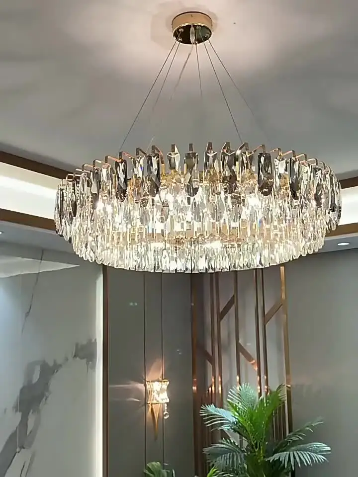 Lustre Moderne Design Italien Dimmable en Verre