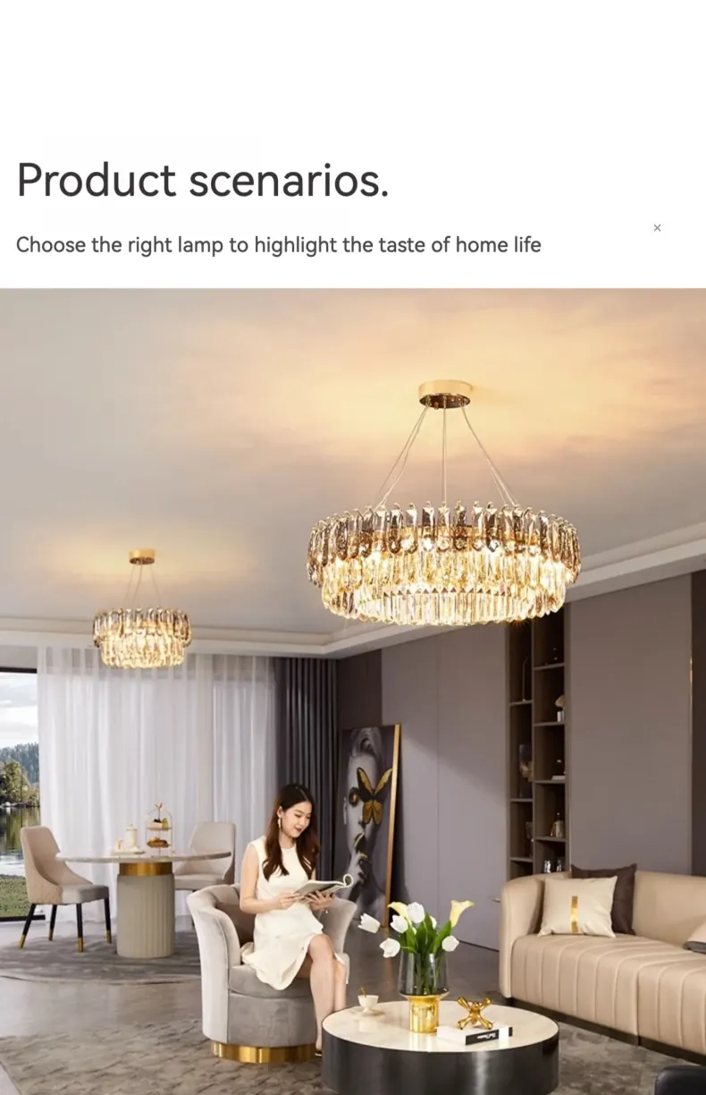 Lustre Moderne Design Italien Dimmable en Verre