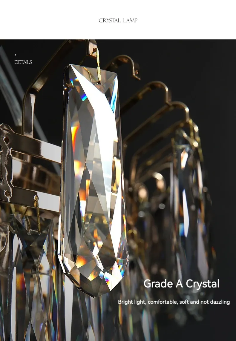 Lustre Moderne Design Italien Dimmable en Verre