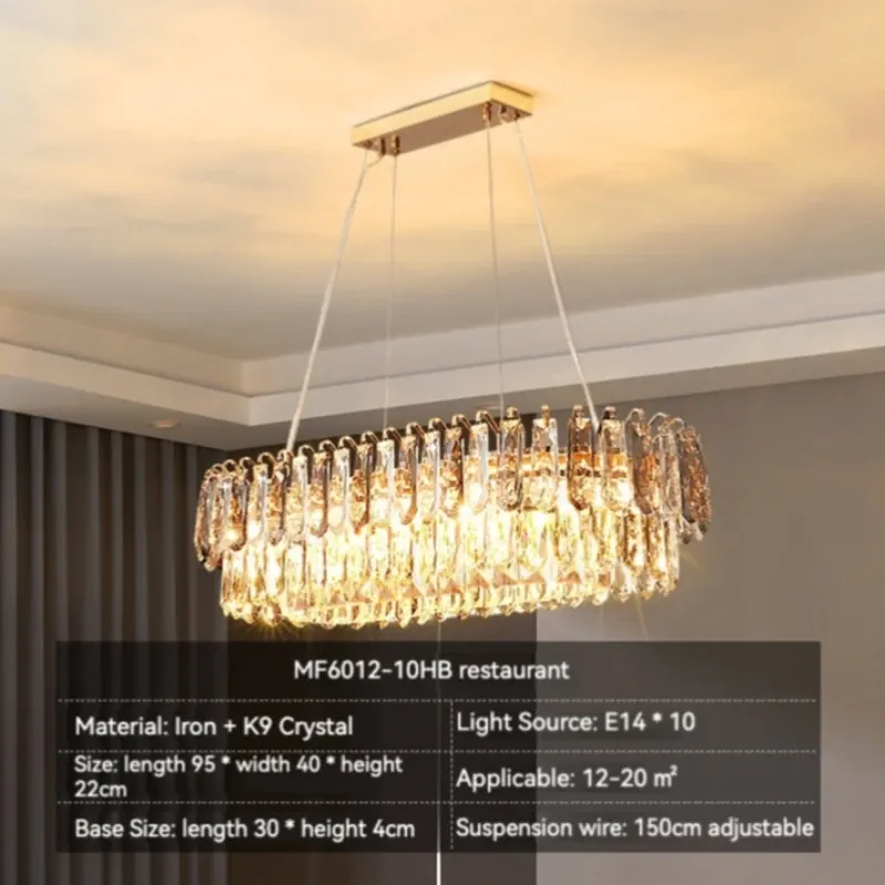 Lustre Moderne Design Italien Dimmable en Verre