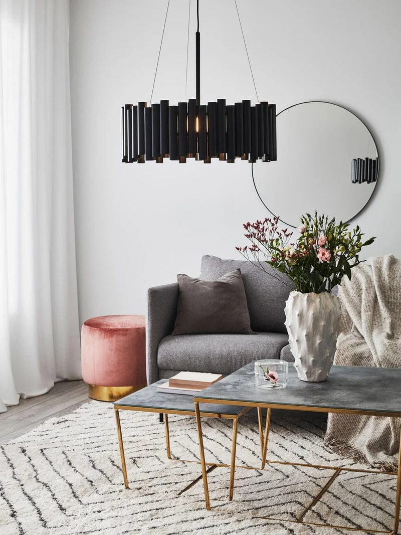 Lustre Noir Chambre