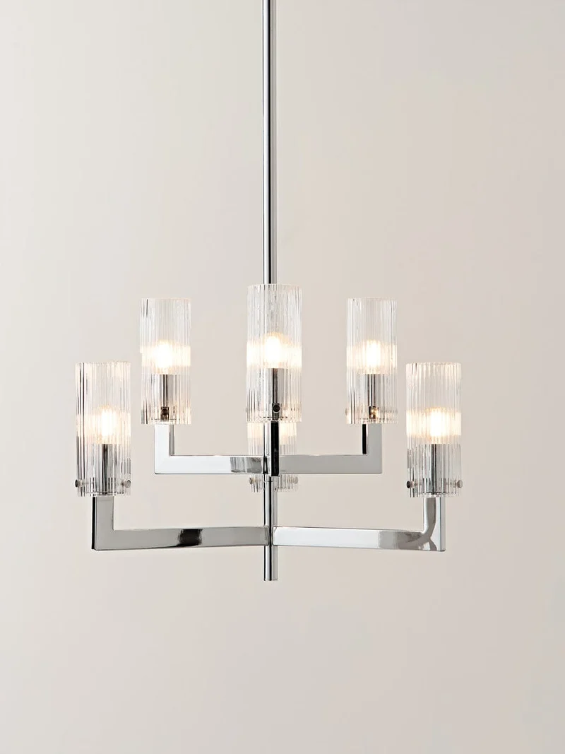 Lustre Metal ArgentÃ©