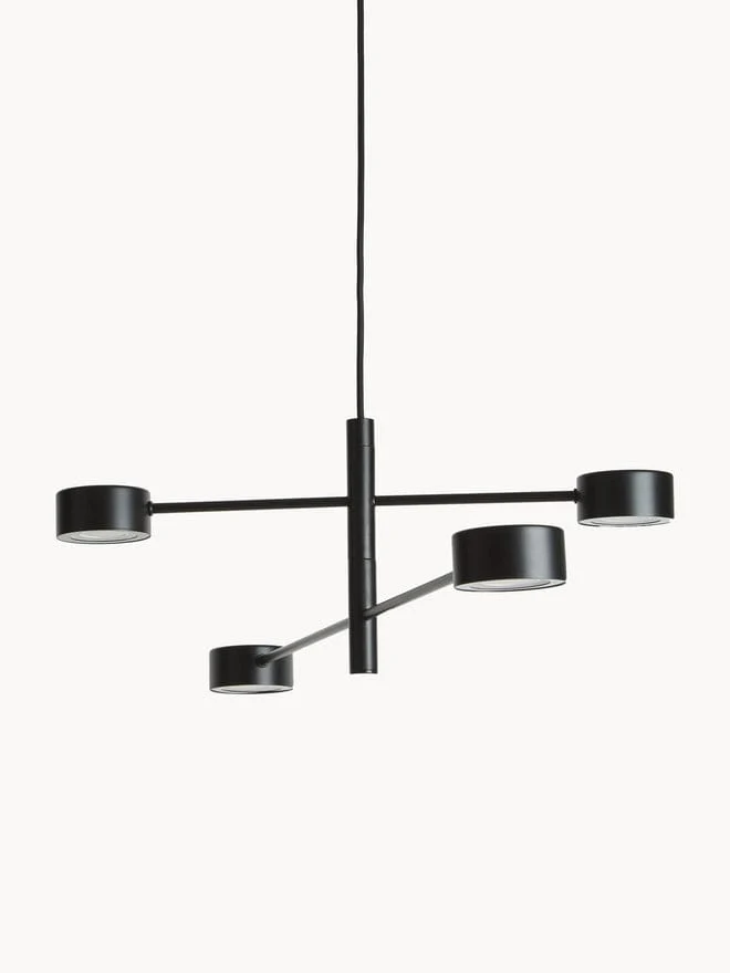 Lustre Acier Noir