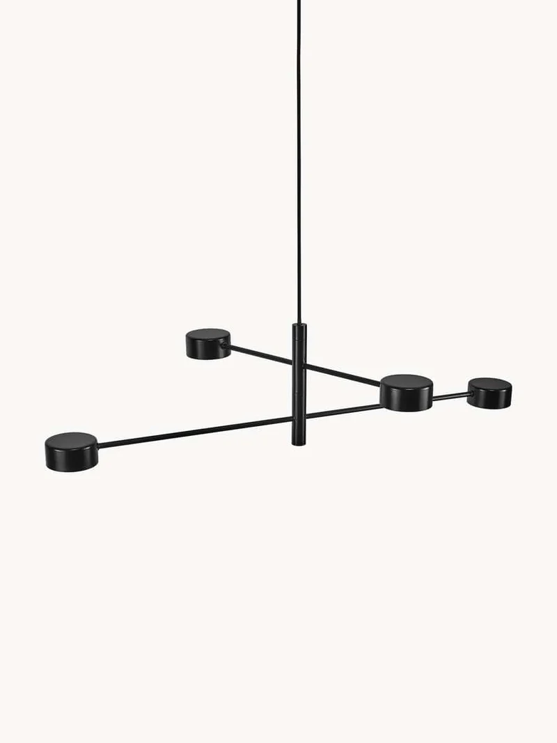 Lustre Acier Noir