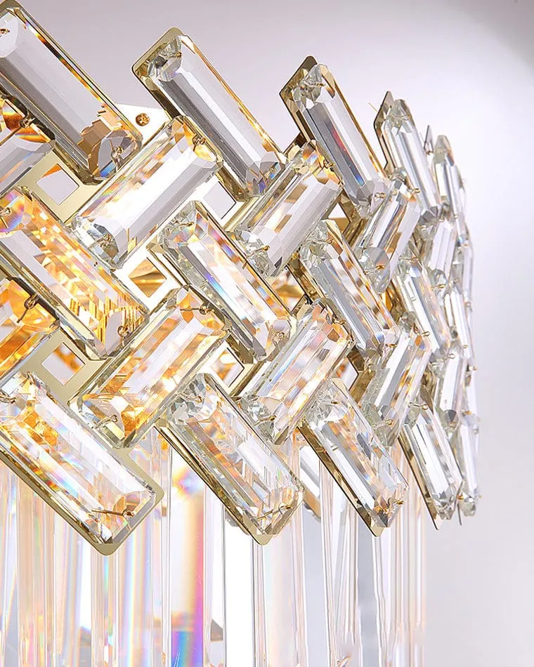 Lustre LED Suspendu en Verre