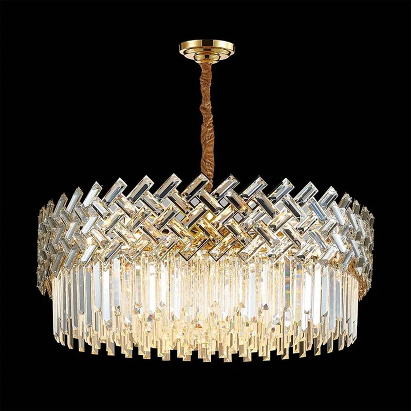 Lustre LED Suspendu en Verre
