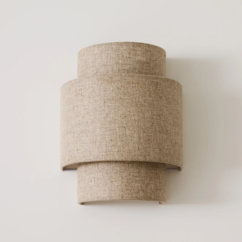 Applique Abat-jour en Lin