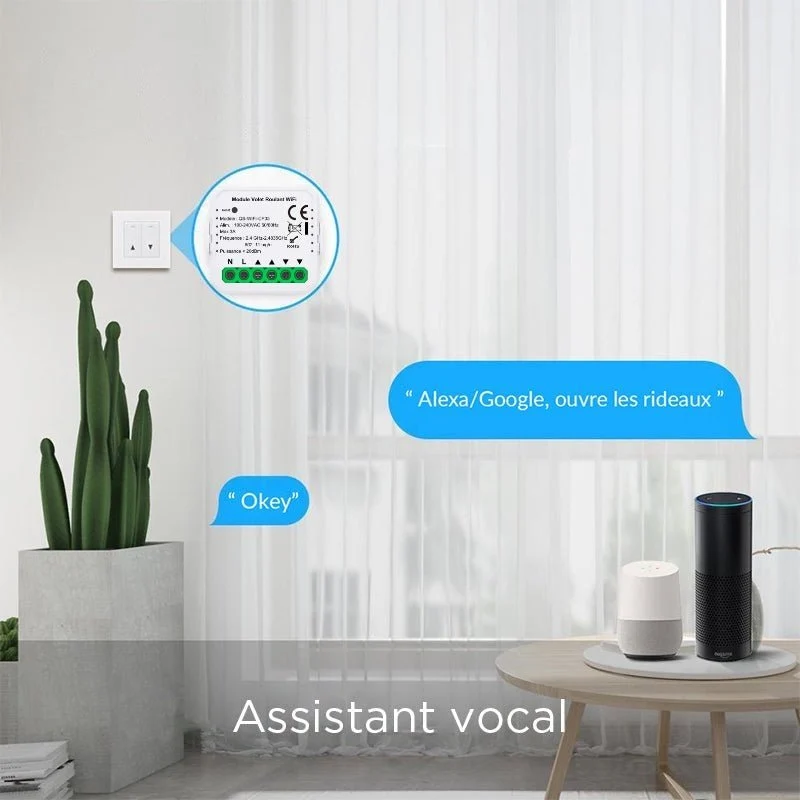 Module Interrupteur Volet Roulant Connecté WiFi