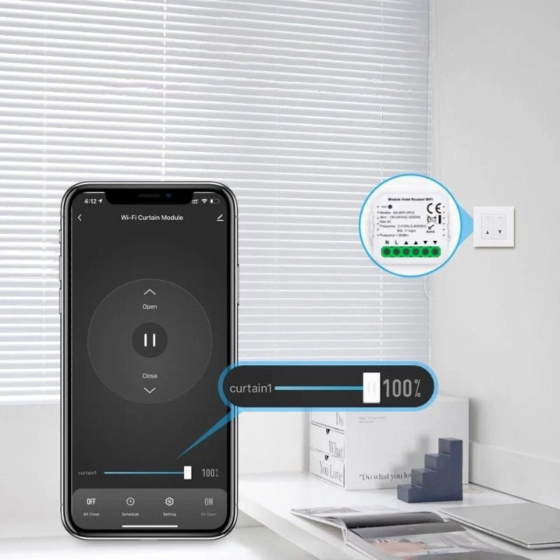 Module Interrupteur Volet Roulant Connecté WiFi