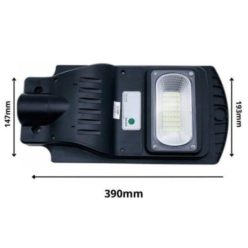 Luminaire LED urbain solaire 10W IP65