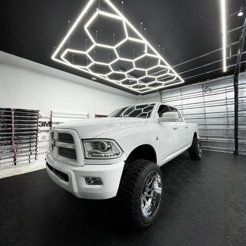 Kit 15 LED Hexagonal 582W avec cadre 110lm/w