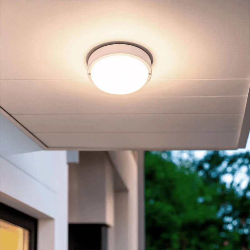 Plafonnier LED Extérieur Rond 25W Blanc IP65 Ø175 mm