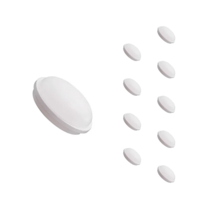 Applique LED Murale 20W Blanche Ronde IP65 - Pack de 10