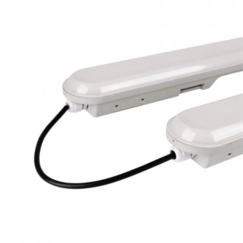 Réglette LED étanche Interconnectable 55W 150 cm avec éclairage de secours