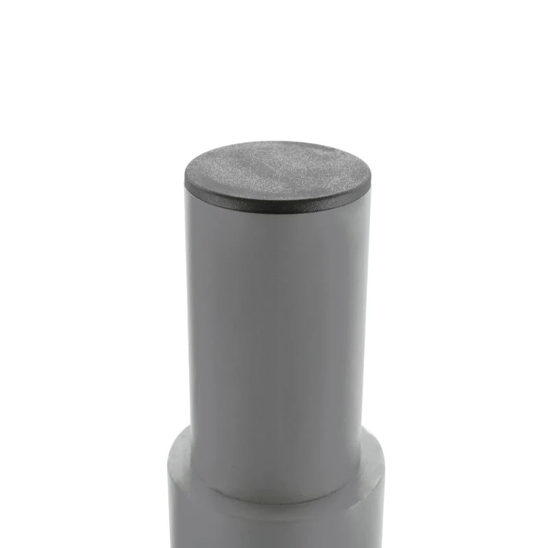 Mât d’Éclairage Public Droit 4m Ø60mm Gris