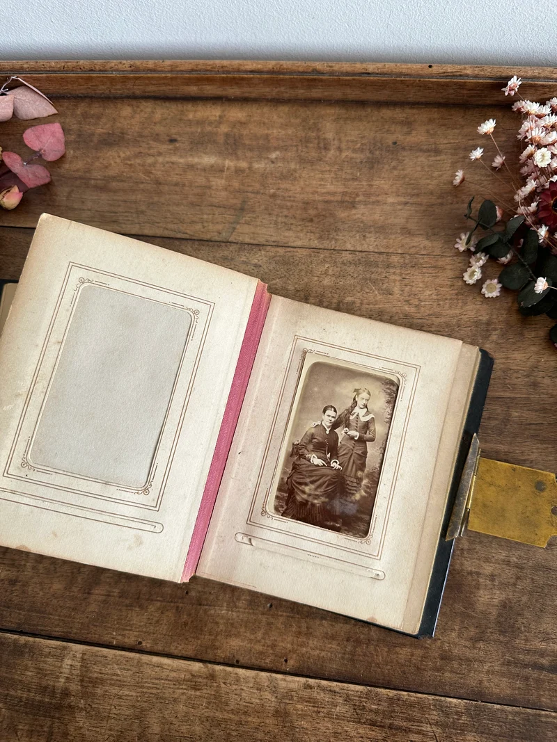 Album photos nacre 1870