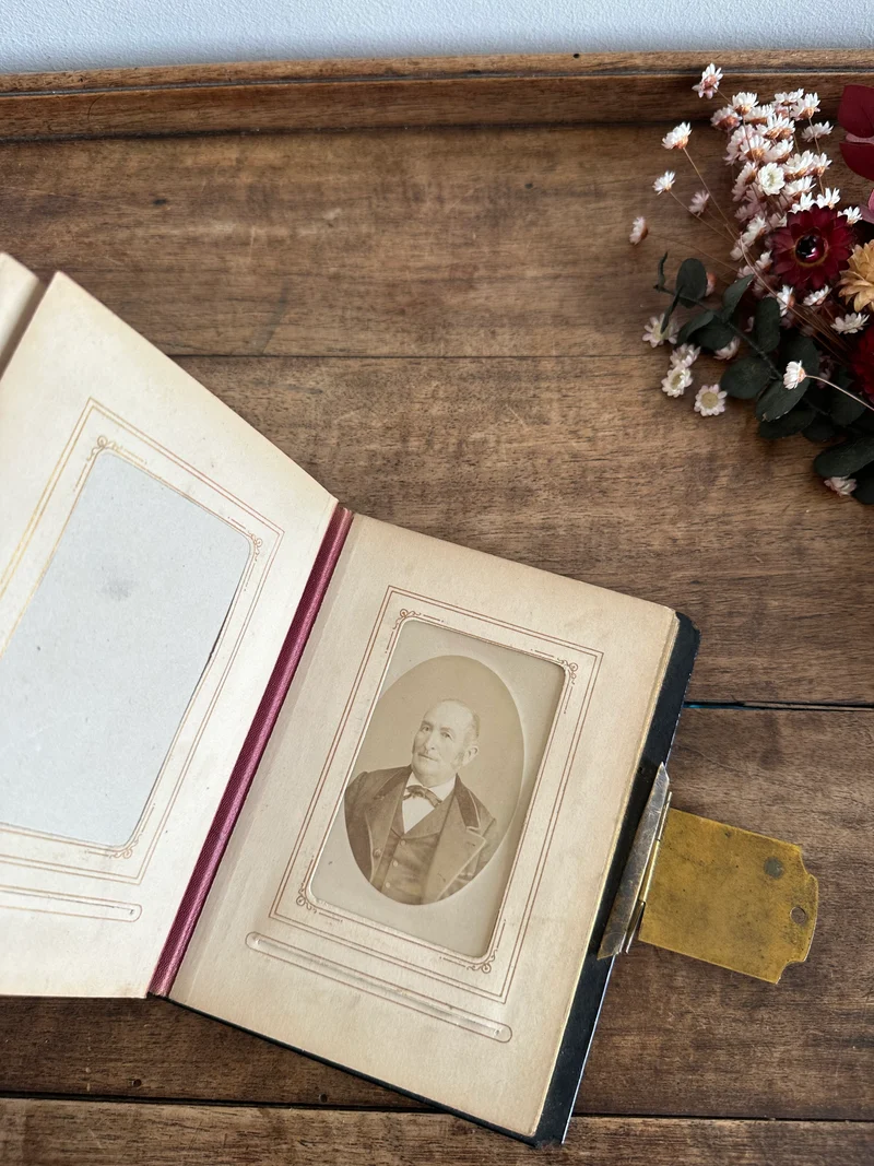 Album photos nacre 1870