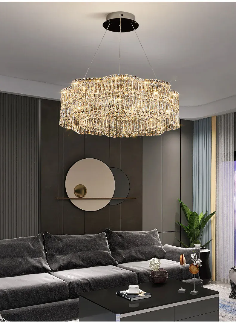 Lustre en verre design italien