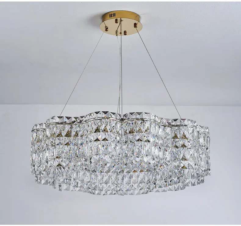 Lustre en verre design italien