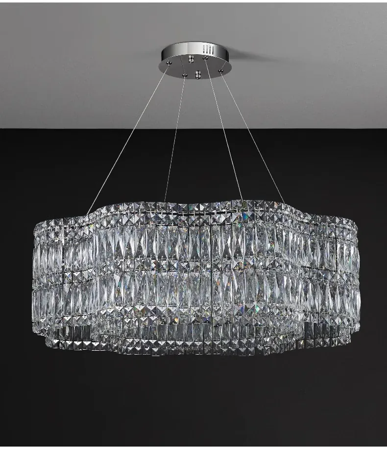 Lustre en verre design italien