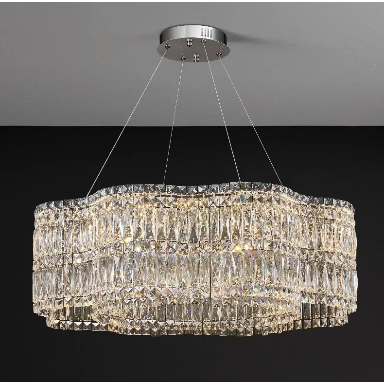 Lustre en verre design italien