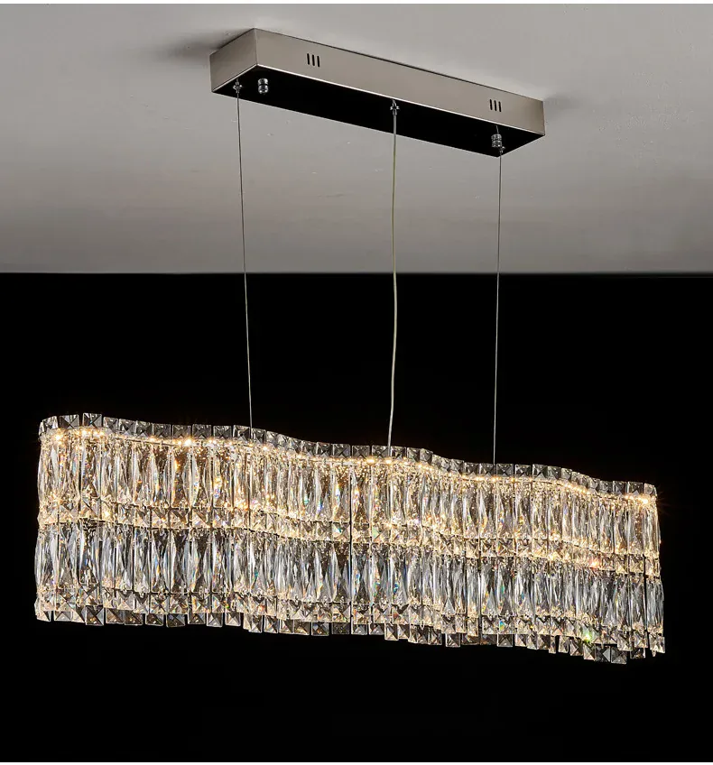Lustre en verre design italien