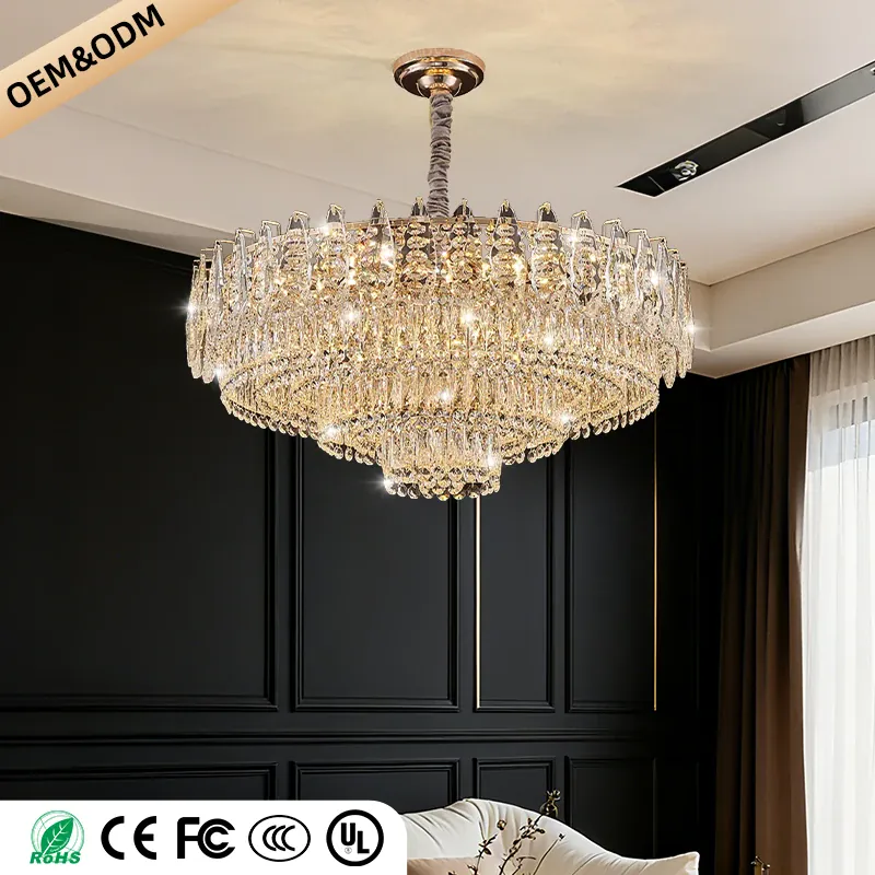 Lustre suspension design en verre