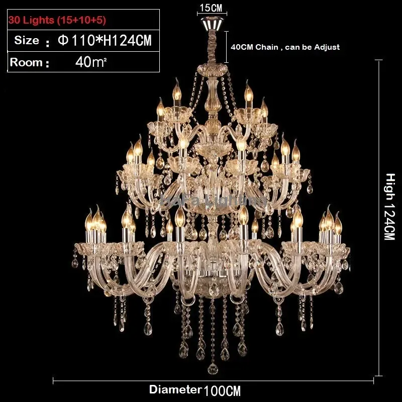Lustre chandelier années 70