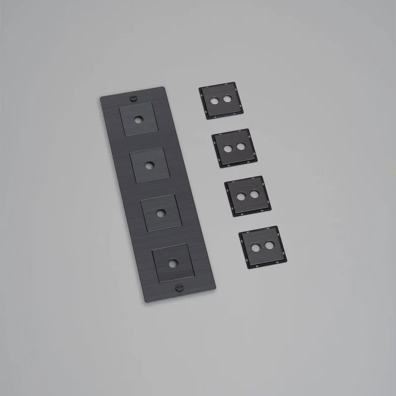 Buster + Punch Wall Plate Vertical with Infills