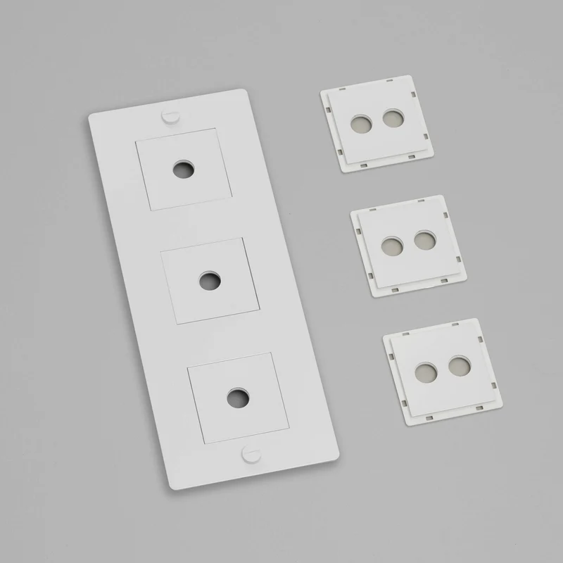 Buster + Punch Wall Plate Vertical with Infills