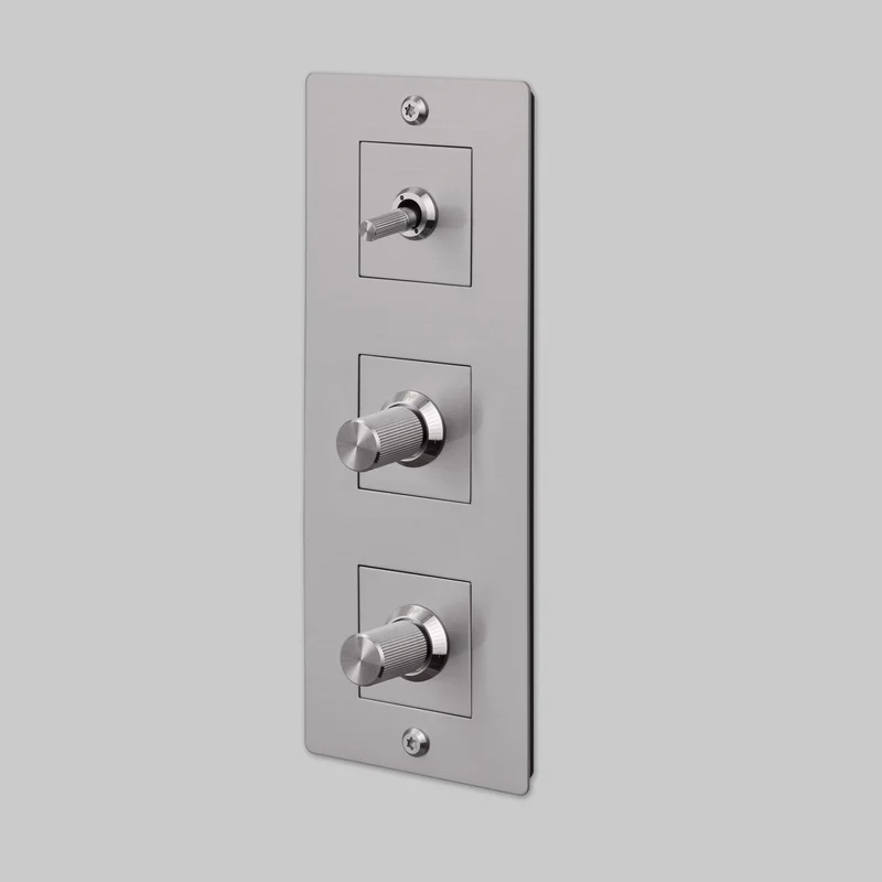 Buster + Punch Wall Plate Vertical with Infills