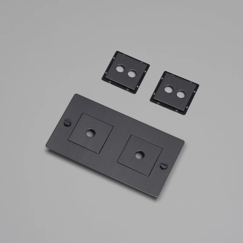 Buster + Punch Wall Plate Horizontal with Infills