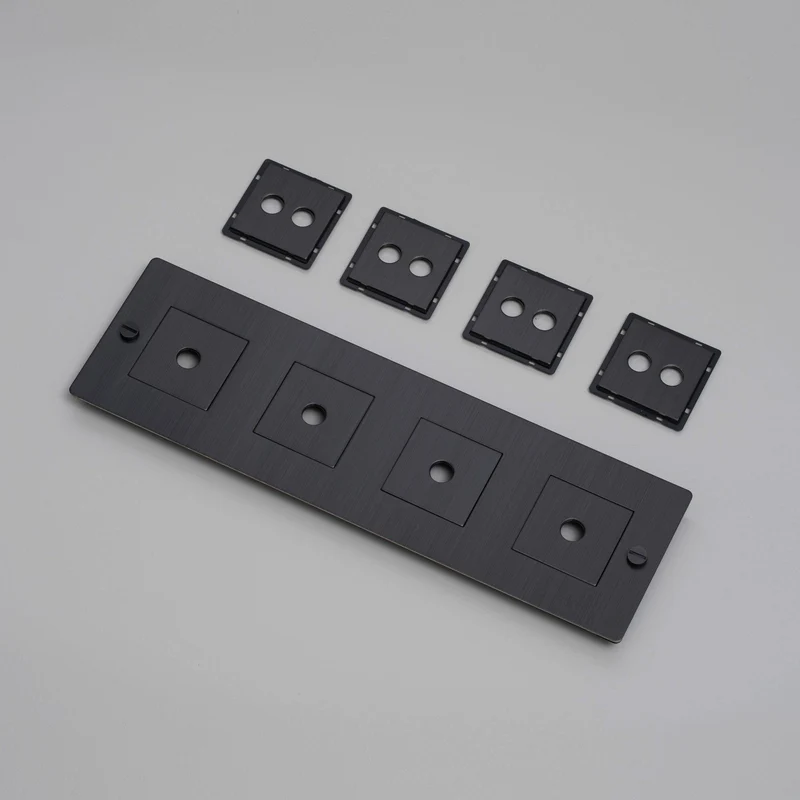 Buster + Punch Wall Plate Horizontal with Infills