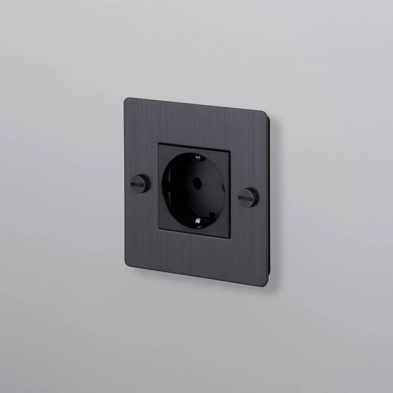 Buster + Punch Schuko Socket Cross