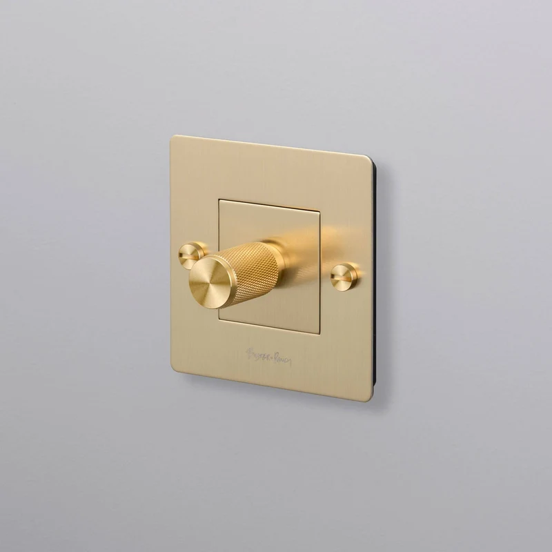 Buster + Punch Dimmer Switch 1G 250W Multipoint LED Cross