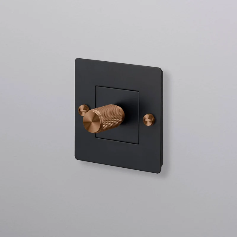 Buster + Punch Dimmer Switch 1G 250W Multipoint LED Cross