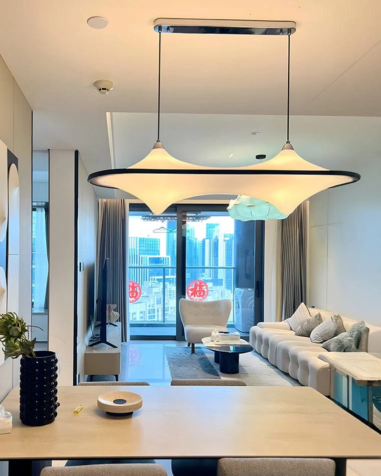 Lustre Blanc Futuriste FUTURLI