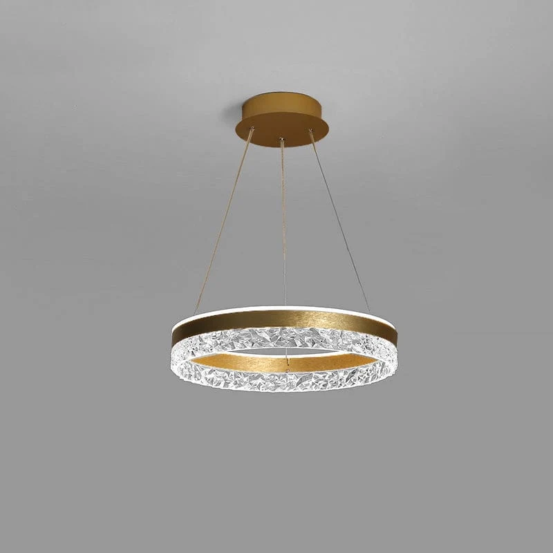 Lustre Design LED en Verre