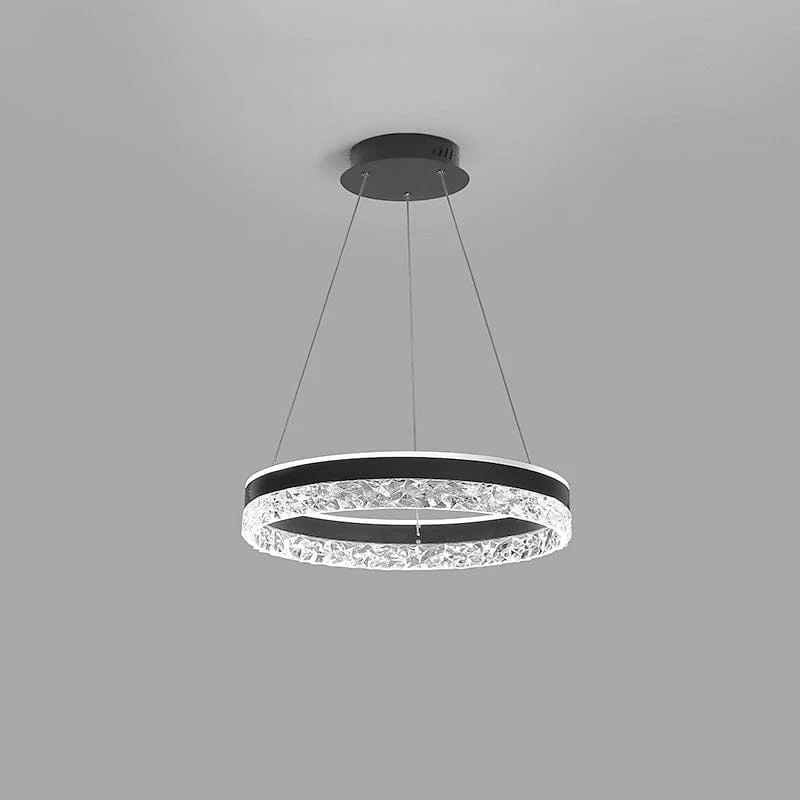 Lustre Design LED en Verre