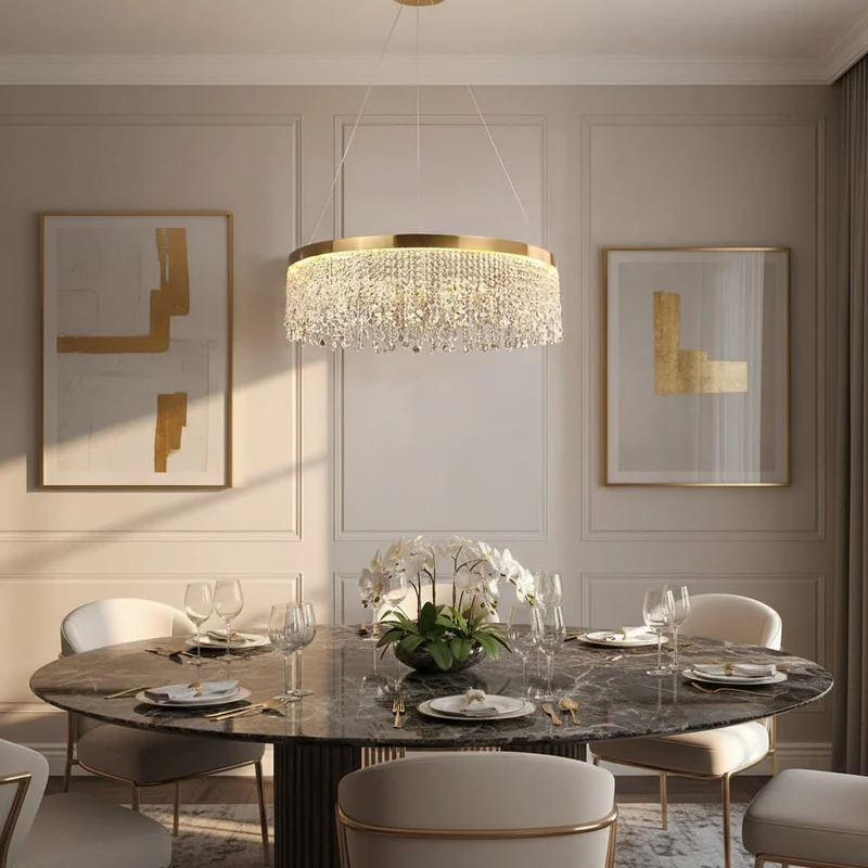 Lustre Suspensions Cristal