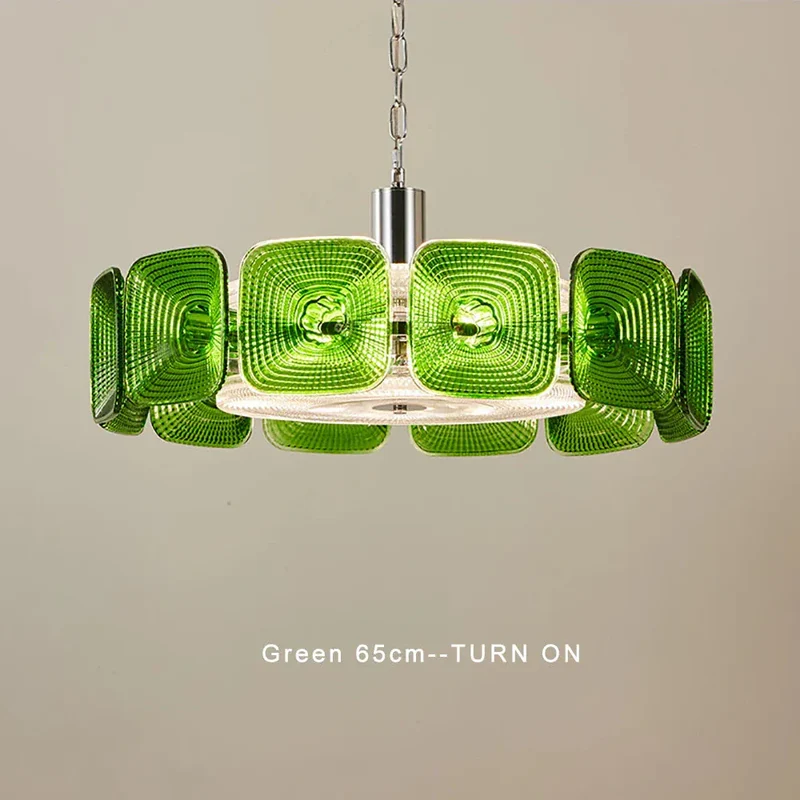 Lustre pour cuisine en verre
